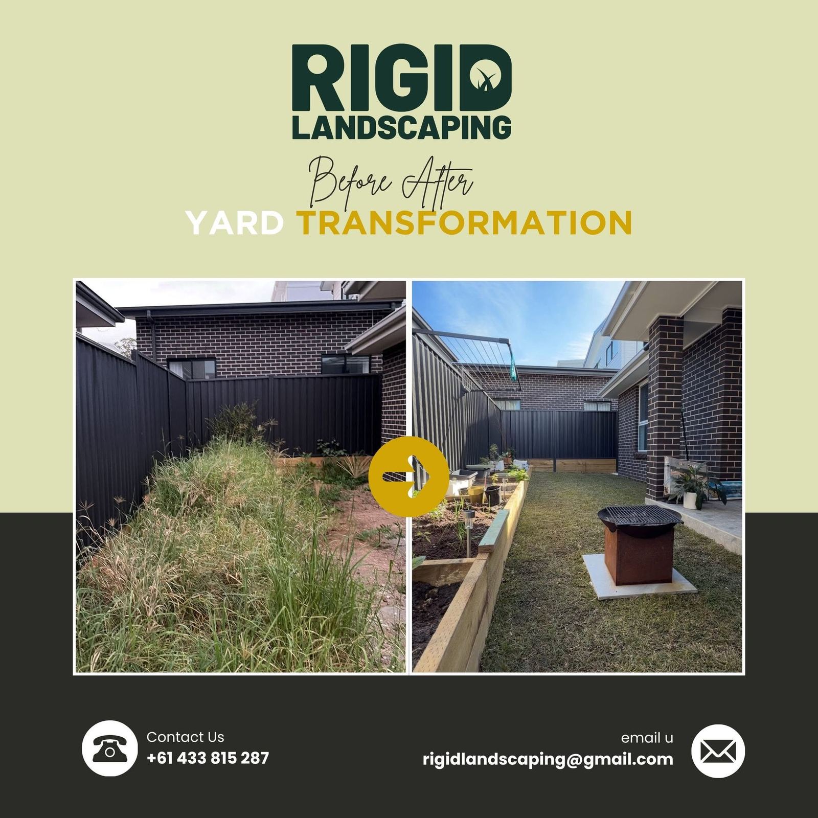 After — completed landscape